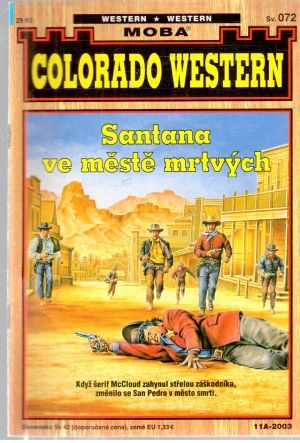 Obal knihy Santana ve městě mrtvých