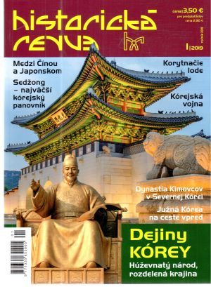 Obal knihy Historická revue 1/2019