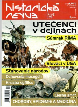 Obal knihy Historická revue 1/2016