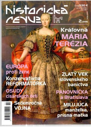 Obal knihy Historická revue 2/2016