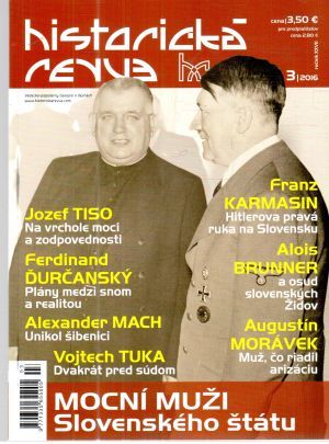 Obal knihy Historická revue 3/2016