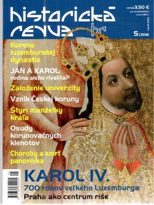 Obal knihy Historická revue 5/2016