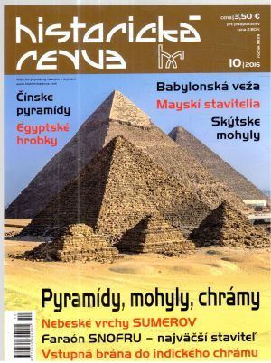 Obal knihy Historická revue 10/2016