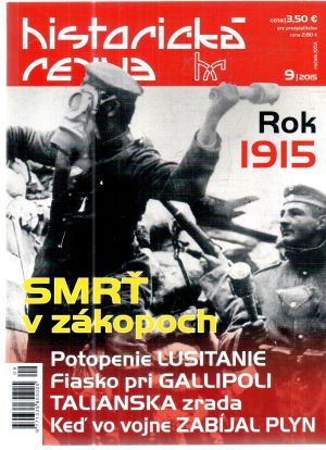 Obal knihy Historická revue 9/2015