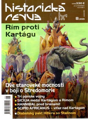 Obal knihy Historická revue 8/2019