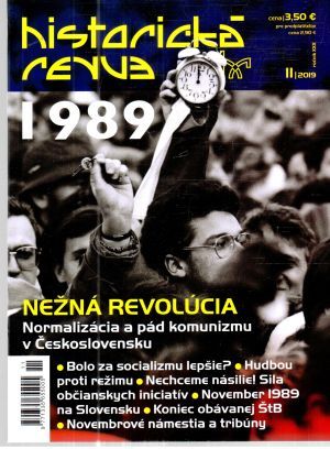 Obal knihy Historická revue 11/2019