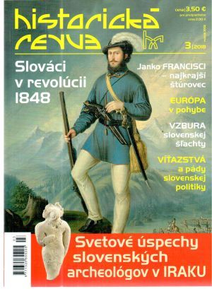 Obal knihy Historická revue 3/2018