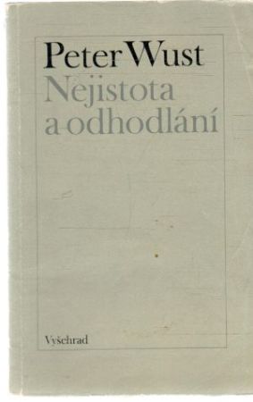 Obal knihy Nejistota a odhodlání