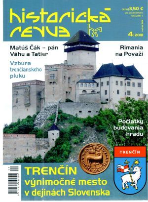 Obal knihy Historická revue 4/2018
