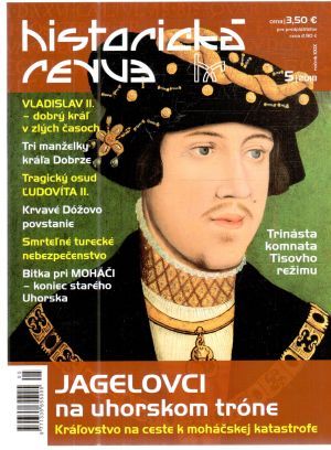 Obal knihy Historická revue 5/2018