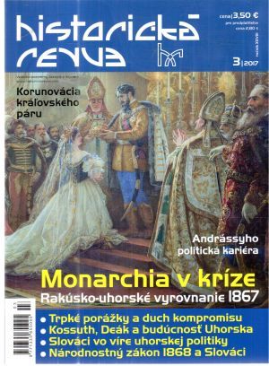 Obal knihy Historická revue 3/2017