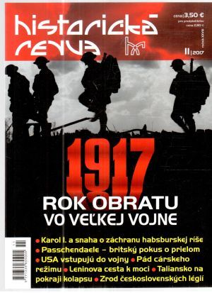 Obal knihy Historická revue 11/2017