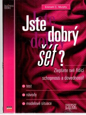 Obal knihy Jste dobrý šéf?