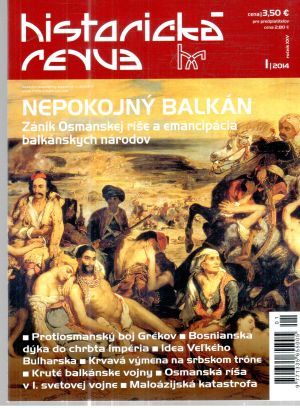 Obal knihy Historická revue 1/2014