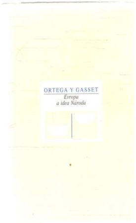 Obal knihy Evropa a idea Národa