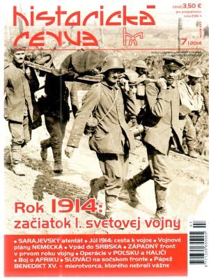 Obal knihy Historická revue 7/2014