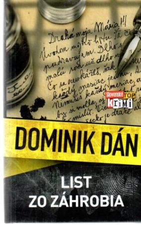 Obal knihy List zo záhrobia