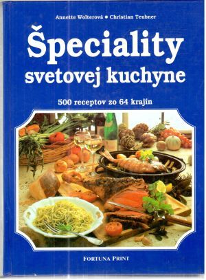 Obal knihy Špeciality svetovej kuchyne