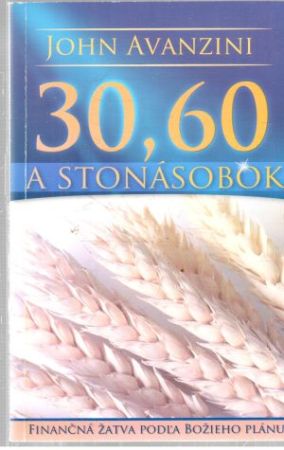 Obal knihy 30, 60 a stonásobok