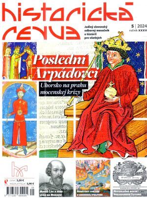 Obal knihy Historická revue 5/2024