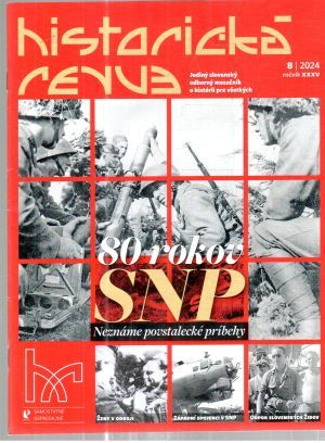 Obal knihy Historická revue 8/2024