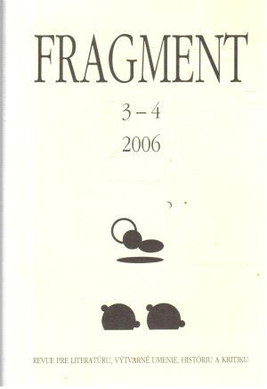 Obal knihy Fragment 3-4/2006