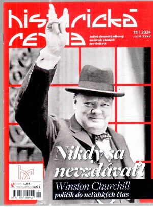 Obal knihy Historická revue 11/2024