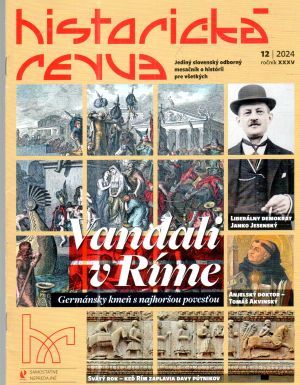 Obal knihy Historická revue 12/2024