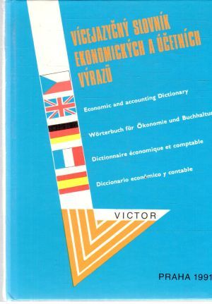Obal knihy Vícejazyčný slovník ekonomických a účetních výrazu