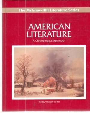 Obal knihy American literature - a chronological approach