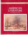 Carlsen Robert - American literature - a chronological approach
