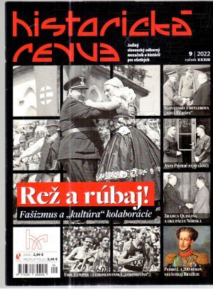 Obal knihy Historická revue 9/2022