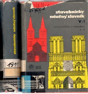 Obal knihy Stavebnícky náučný slovník V/1 - V/2