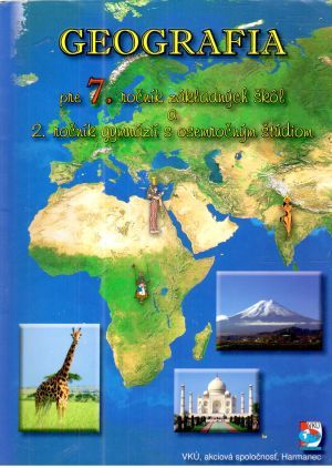 Obal knihy Geografia pre 7. ročník ZŠ