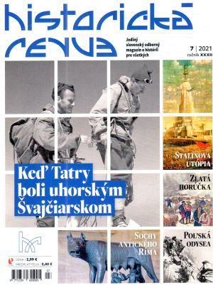 Obal knihy Historická revue 7/2021