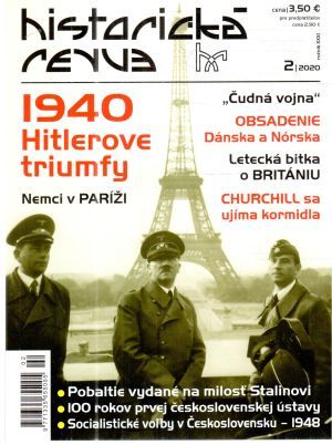 Obal knihy Historická revue 2/2020