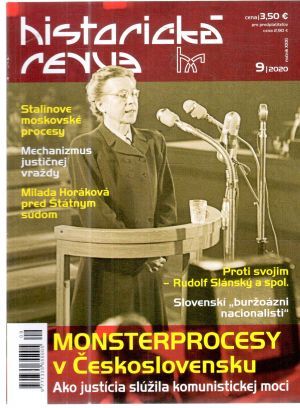 Obal knihy Historická revue 9/2020