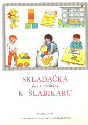 Obal knihy Skladačka slov a obrázkov k šlabikáru
