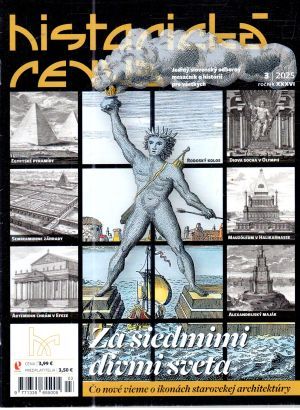 Obal knihy Historická revue 3/2025