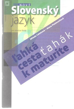 Obal knihy Nový slovenský jazyk - ľahká cesta k maturite