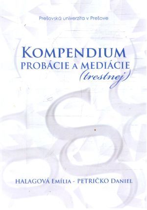 Obal knihy Kompendium probácie a mediácie (trestnej)
