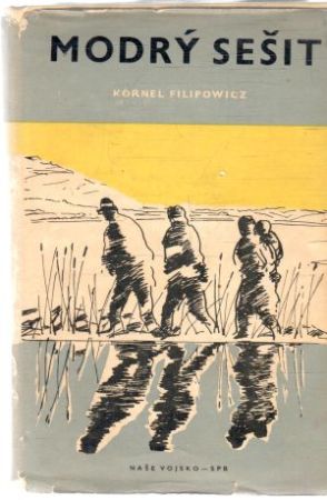 Obal knihy Modrý sešit