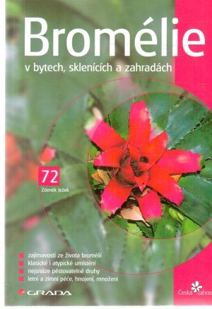 Obal knihy Bromélie v bytech, sklenících a zahradách