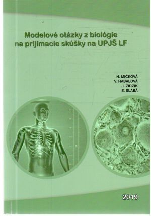Obal knihy Modelové otázky z biológie na prijímacie skúšky na UPJŠ LF