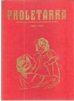 Obal knihy Proletárka 1926-1927