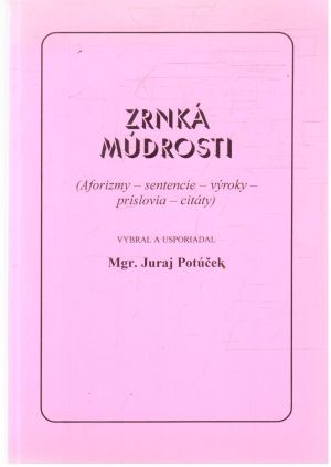 Obal knihy Zrnká múdrosti