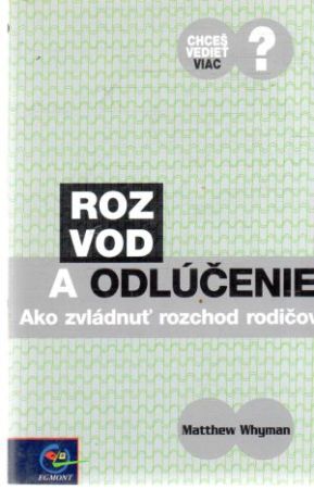 Obal knihy Rozvod a odlúčenie