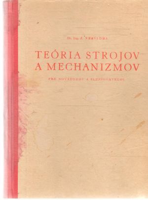 Obal knihy Teória strojov a mechanizmov