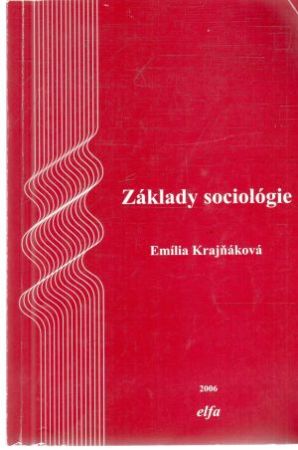 Obal knihy Základy sociológie