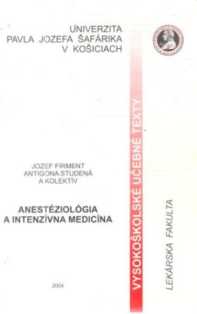 Obal knihy Anestéziológia a intenzívna medicína
